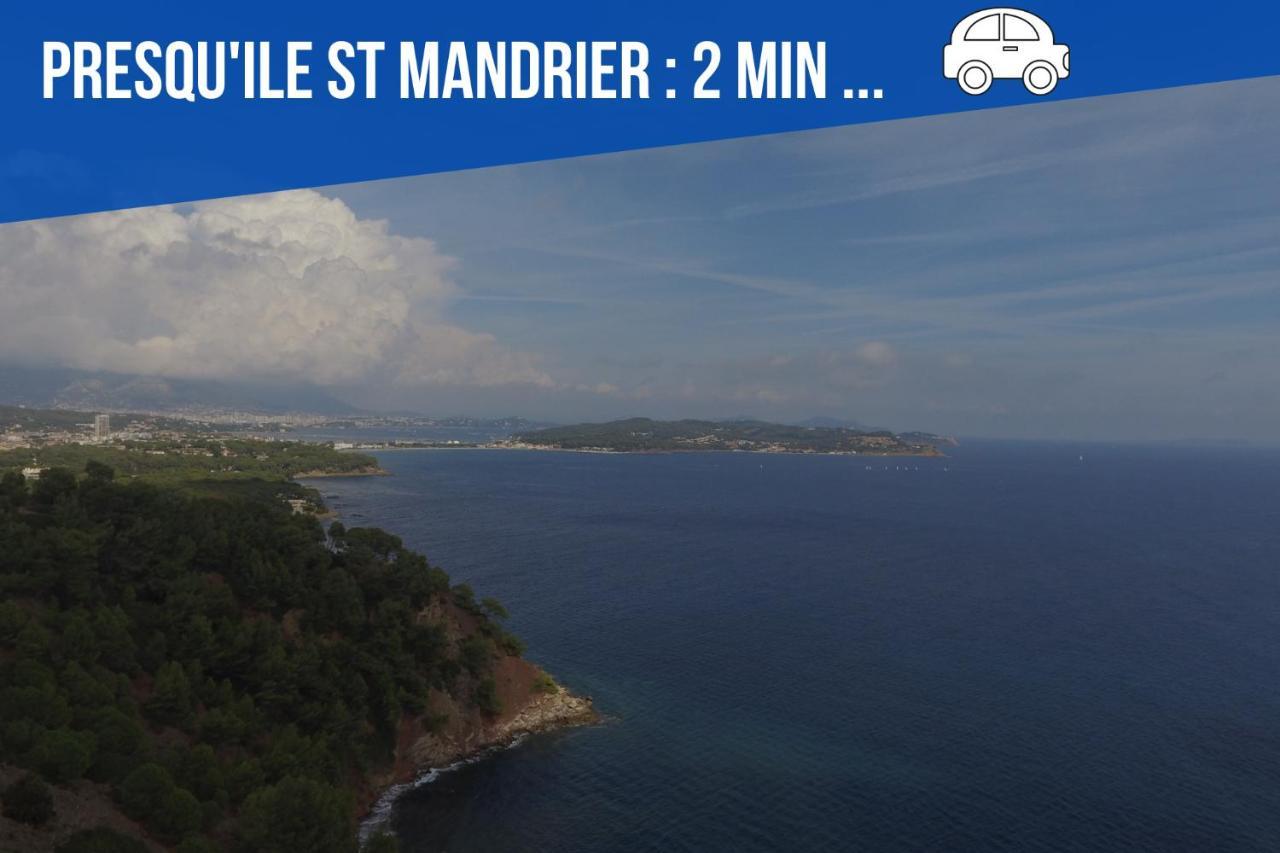 Little Bali - Cosy-Vue Mer - Plage - Host Provence La Seyne-sur-Mer Exteriör bild
